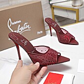 US$111.00 christian louboutin 10cm High-heeled shoes for women #779681