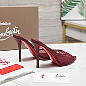 US$111.00 christian louboutin 10cm High-heeled shoes for women #779681