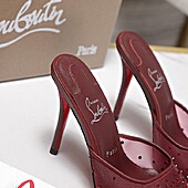 US$111.00 christian louboutin 10cm High-heeled shoes for women #779681