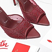 US$111.00 christian louboutin 10cm High-heeled shoes for women #779681