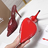 US$111.00 christian louboutin 10cm High-heeled shoes for women #779681