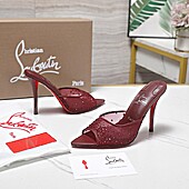 US$111.00 christian louboutin 10cm High-heeled shoes for women #779681