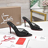 US$111.00 christian louboutin 10cm High-heeled shoes for women #779684