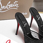 US$111.00 christian louboutin 10cm High-heeled shoes for women #779684