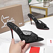 US$111.00 christian louboutin 10cm High-heeled shoes for women #779684
