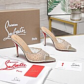 US$111.00 christian louboutin 10cm High-heeled shoes for women #779685