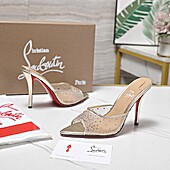 US$111.00 christian louboutin 10cm High-heeled shoes for women #779685
