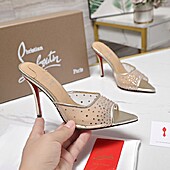 US$111.00 christian louboutin 10cm High-heeled shoes for women #779685