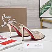 US$111.00 christian louboutin 10cm High-heeled shoes for women #779685