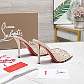 US$111.00 christian louboutin 10cm High-heeled shoes for women #779701