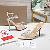 US$111.00 christian louboutin 10cm High-heeled shoes for women #779701