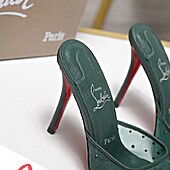 US$111.00 christian louboutin 10cm High-heeled shoes for women #779702