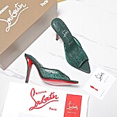US$111.00 christian louboutin 10cm High-heeled shoes for women #779702
