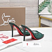 US$111.00 christian louboutin 10cm High-heeled shoes for women #779702
