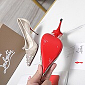 US$122.00 christian louboutin 10.5cm High-heeled shoes for women #779713
