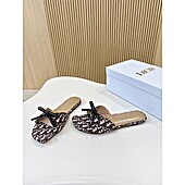 US$80.00 Dior Shoes for Dior Slippers for women #780322