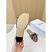US$80.00 Dior Shoes for Dior Slippers for women #780324