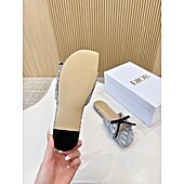 US$80.00 Dior Shoes for Dior Slippers for women #780325