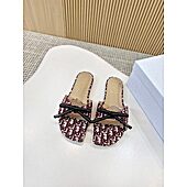 US$80.00 Dior Shoes for Dior Slippers for women #780326