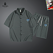 US$50.00 Prada Tracksuits for Prada Short Tracksuits for men #780440