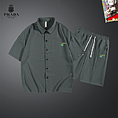 US$50.00 Prada Tracksuits for Prada Short Tracksuits for men #780443