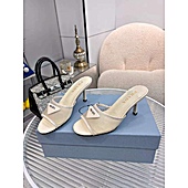 US$73.00 Prada 8.5cm high-heeled shoes for women #780941