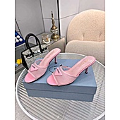 US$73.00 Prada 8.5cm high-heeled shoes for women #780944