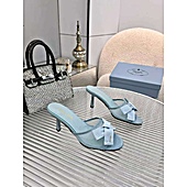 US$77.00 Prada 8.5cm High-heeled shoes for women #780946