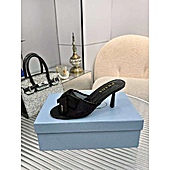US$77.00 Prada 8.5cm High-heeled shoes for women #780947