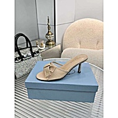 US$77.00 Prada 8.5cm High-heeled shoes for women #780948
