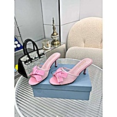 US$77.00 Prada 8.5cm High-heeled shoes for women #780949