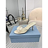US$77.00 Prada 8.5cm High-heeled shoes for women #780950