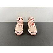 US$84.00 Air Jordan 3 Shoes for women #782356