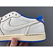 US$92.00 Travis Scott x Fragment x Air Jordan 1 Low OG Shoes for women #782395