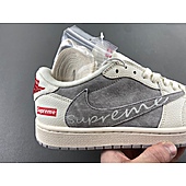 US$92.00 Air Jordan 1 X Supreme Shoes for women #782419