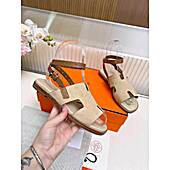 US$115.00 HERMES Shoes for HERMES slippers for women #782659