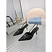 US$88.00 Prada 7.5cm High-heeled shoes for women #783939