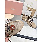 US$88.00 MiuMiu Shoes for Women #784499