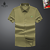 US$33.00 Prada Short-Sleeved Shirts for Men #785722