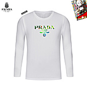 US$29.00 Prada Long-sleeved T-shirts for Men #785793