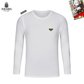US$29.00 Prada Long-sleeved T-shirts for Men #785813