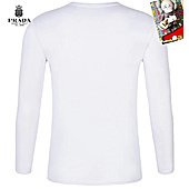 US$29.00 Prada Long-sleeved T-shirts for Men #785813