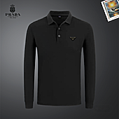 US$37.00 Prada Long-sleeved T-shirts for Men #785816
