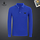 US$37.00 Prada Long-sleeved T-shirts for Men #785820