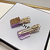 US$21.00 MIUMIU Hair Pin #785830