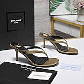 US$118.00 YSL 7.5cm High-heeled shoes for women #785984