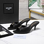 US$115.00 YSL 5.5cm High-heeled shoes for women #785986