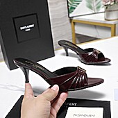 US$115.00 YSL 5.5cm High-heeled shoes for women #785987