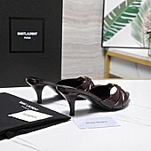 US$115.00 YSL 5.5cm High-heeled shoes for women #785987