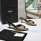 US$115.00 YSL 5.5cm High-heeled shoes for women #785988